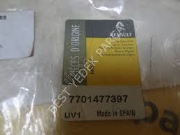 OEM 7701477397-SAĞ ARKA ÇAM.FİLMİ (0858A) MEGANE II