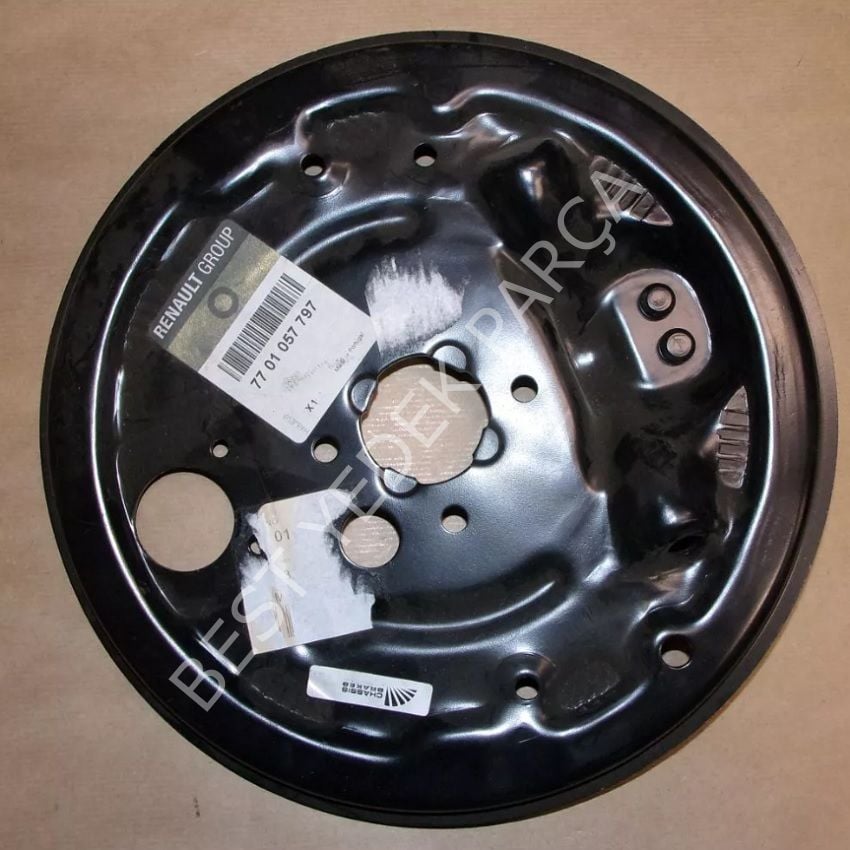 OE 7701057797-SAĞ ARKA FREN TABLASI KOMPLE KC07 KANGOO I
