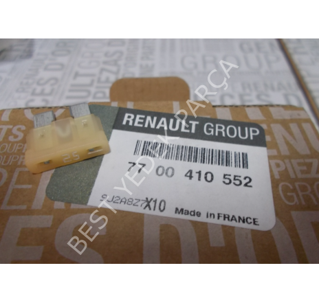 OE 7700410552-AYAKLI SIGORTA 25A FLUENCE