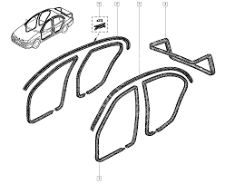 BAGAJ KAPAK FITILI MEGANE
